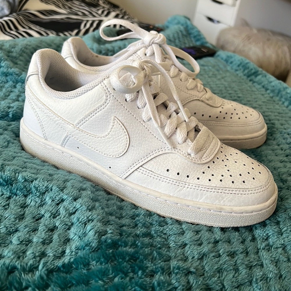 Nike white shoes